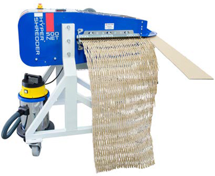 Maquina relleno trituradora carton Hyper Shredder 1