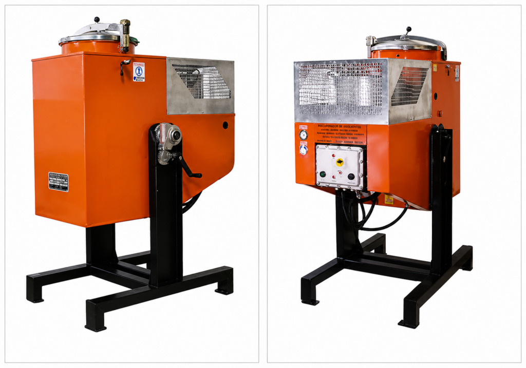 Destilador de Disolventes D 120 Litros